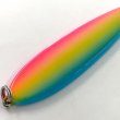 画像2: 鮭男爵（アキアジ用スプーン）つり具の釣人オリジナルカラー 釣人トロピカルダブルグロー夜光45g (2)
