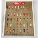 画像: DARDEVLES ルアー額装（サイズ約50×40×高さ4.3ｃｍ）